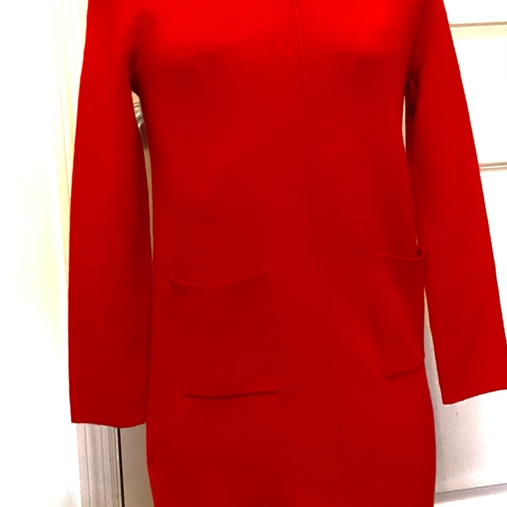 RAVEL RED 2 POCKET KNIT TUNIC DRESS SZ S
NWT $148/$98